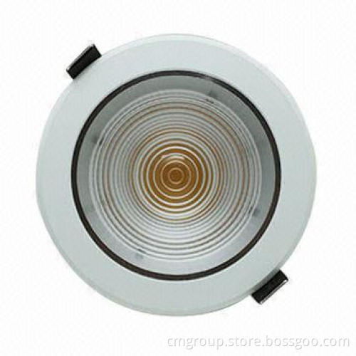 15W COB LED Downlight with Epistar Chip, 1200-1240lm, 2700-6000K, CRI80, Unique Design Anti-glare